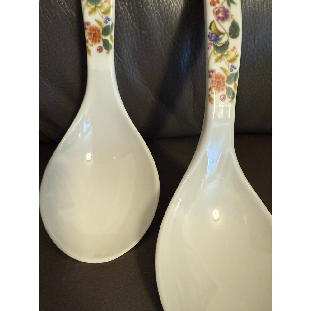 2 MELAMINE RICE/SERVING SPOONS - Picture 11 of 16
